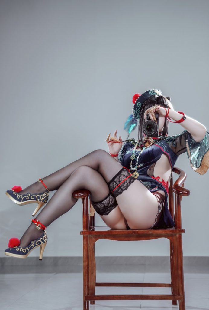 图片[2]-半半子 NO.92 玉玲珑僵尸娘 [24P2V-187MB]-喵咪社