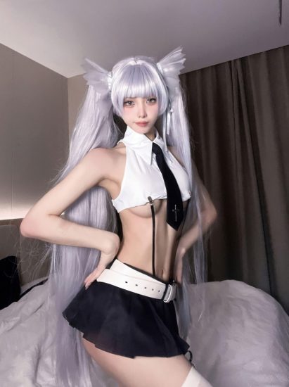 果咩酱w NO.046 天使女警 [23P-163M]-喵咪社