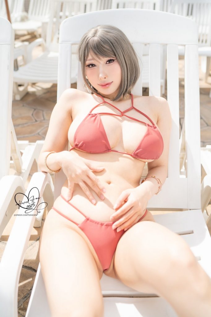 图片[2]-雨波HaneAme – NO.412 Original_Tangerine Heat swimsuit_橘爆夏日！泳裝[55P-234MB]VIP-喵咪社