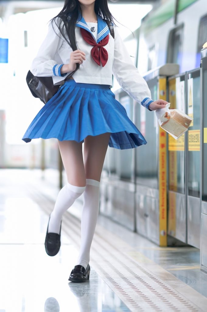 图片[2]-桜桃喵 – NO.211 地铁JK[33P-304MB]-喵咪社