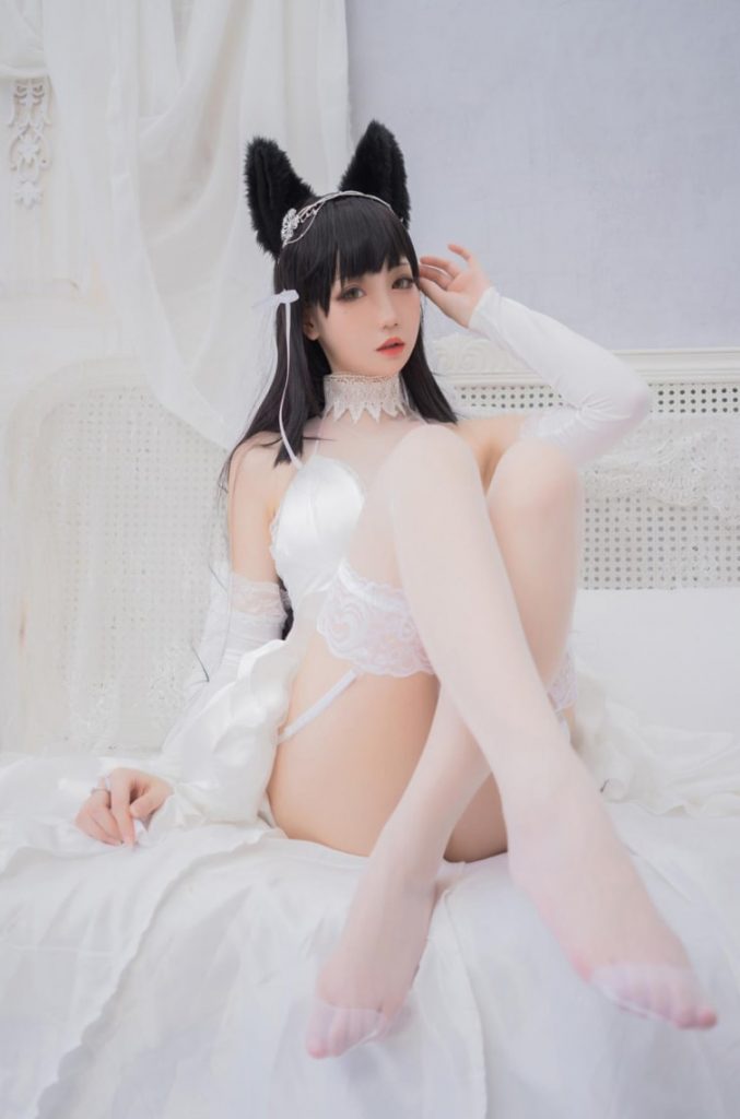 图片[2]-焖焖碳 NO.042 爱宕花嫁 [20P-211MB]-喵咪社