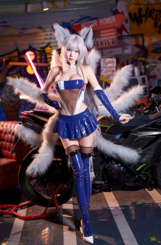 图片[2]-香草喵露露 NO.065 信浓赛车 [12P1V-1.15GB]-喵咪社