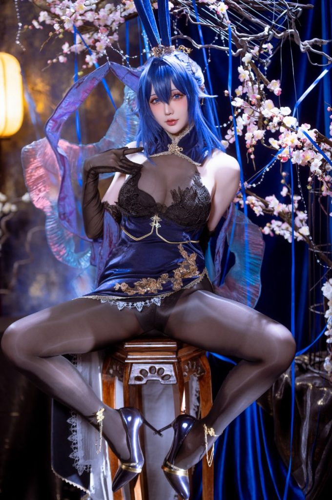 图片[2]-星之迟迟 NO.255 2025年8月计划C 碧蓝航线-新泽西兔兔(花园) [52P-382MB]VIP-喵咪社