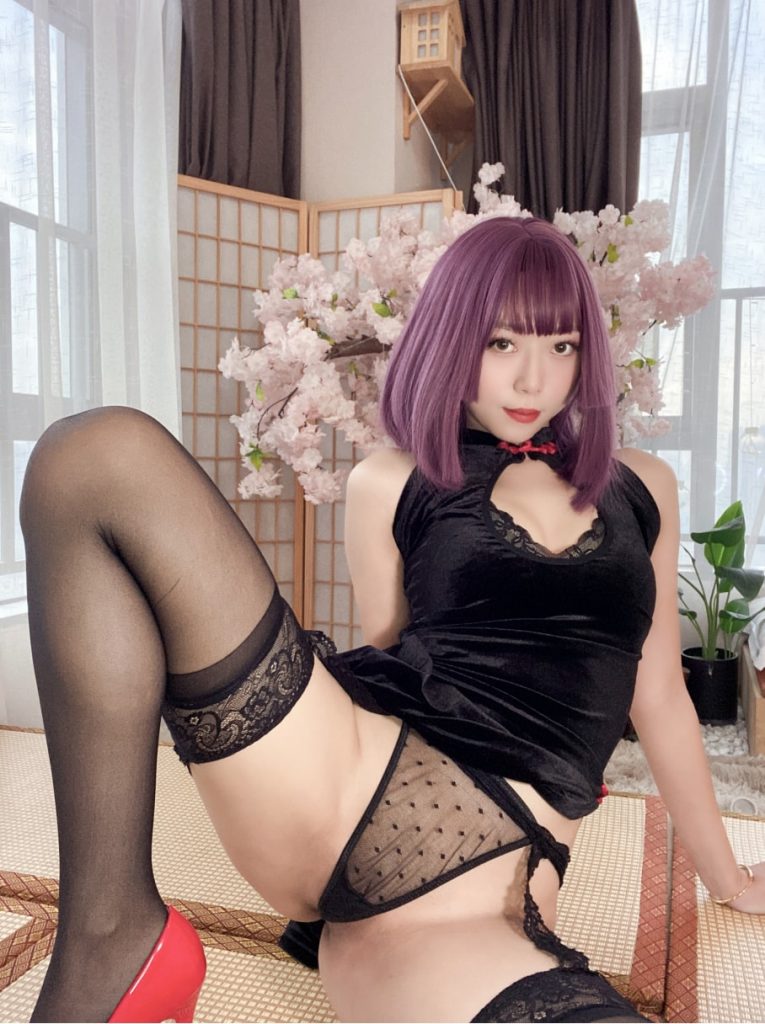 Money冷冷 – NO.42 高叉旗袍蕾丝裙[107P1V-2.40GB]<badge>VIP</badge>-喵咪社