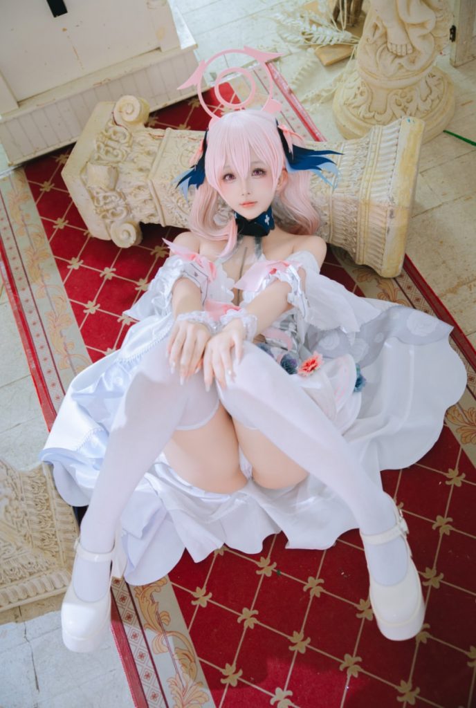 日奈娇 NO.213 蔚蓝档案-下江小春花嫁[26P-170MB]-喵咪社