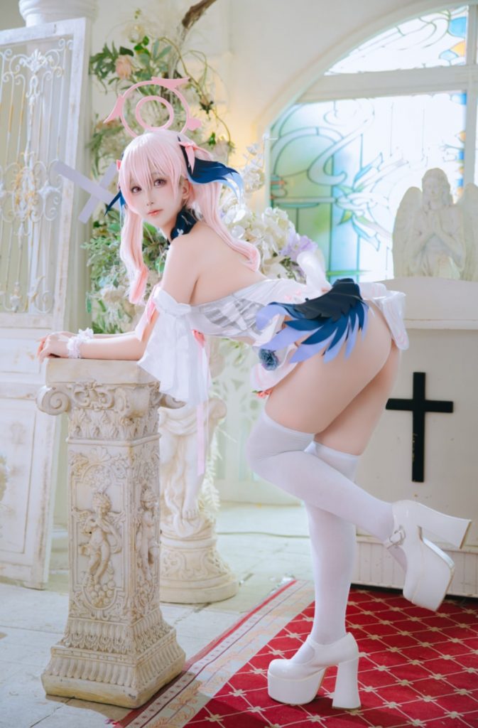 图片[2]-日奈娇 NO.213 蔚蓝档案-下江小春花嫁[26P-170MB]-喵咪社