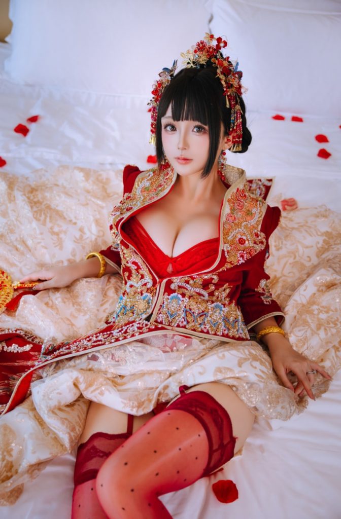 图片[3]-日奈娇 NO.216 洞房花烛[190P5V-1.69GB]VIP-喵咪社