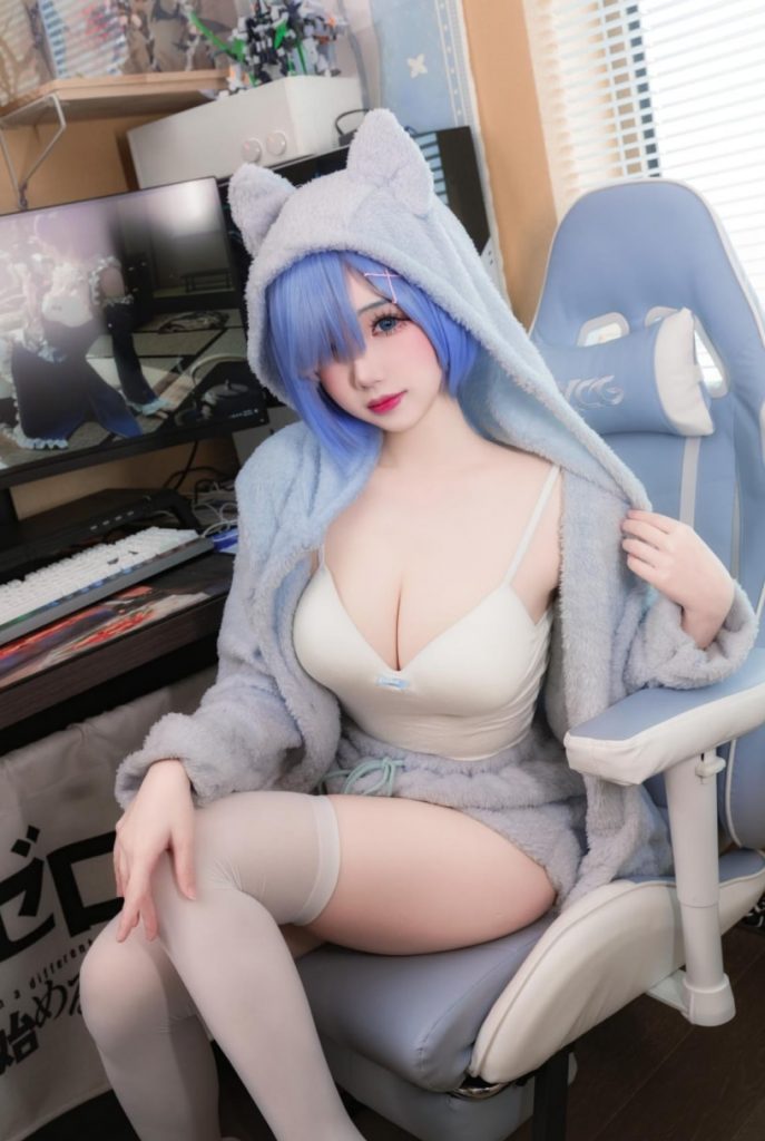 雪晴Astra NO.090 蕾姆猫猫[13P-106MB]-喵咪社