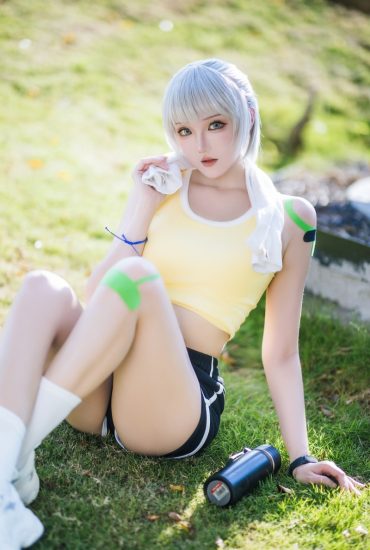 瓜希酱 NO.101 灵笼-白月魁运动服[15P-49MB]-喵咪社