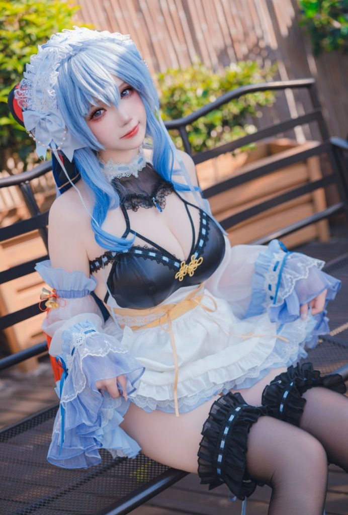 雪晴Astra NO.091 原神 甘雨 女仆[31P1V-763MB]-喵咪社